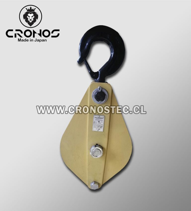 accesorios maniobras – polea acero
