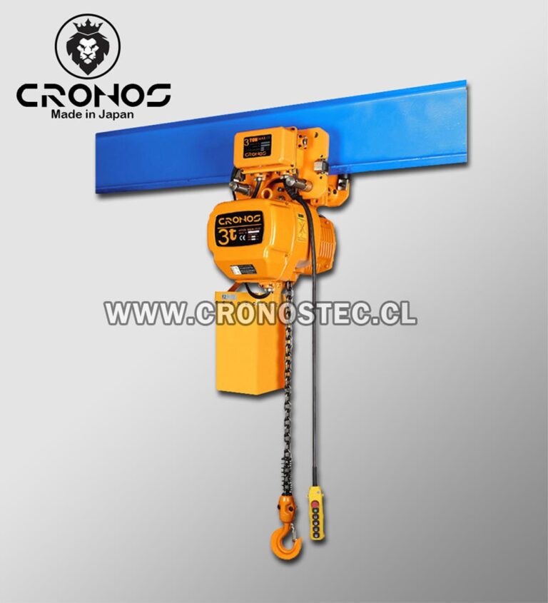tecle electrico – tecle con trolley 3 ton