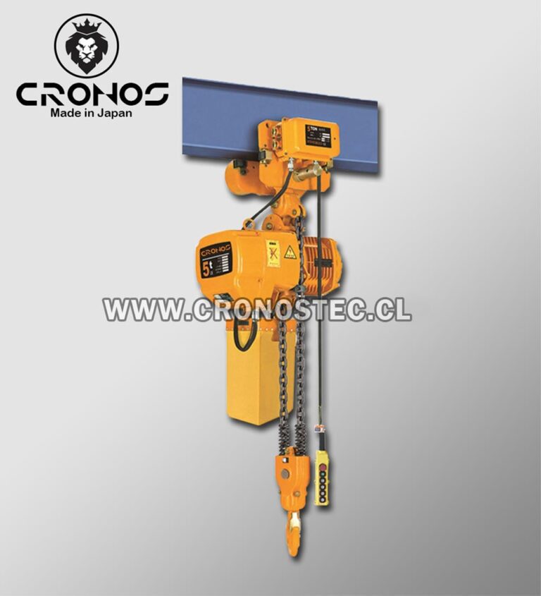 tecle electrico – tecle con trolley 5 ton