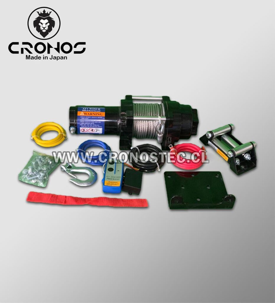 winches electricos – winche 12v, 4000 libras